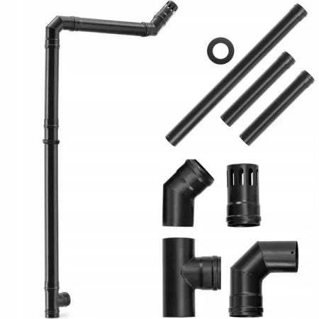 Estufa de pellets KARMEN BLACK 10 kW