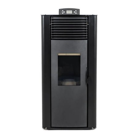 Estufa de pellets VAYNE BLACK 12 kW con camisa de agua